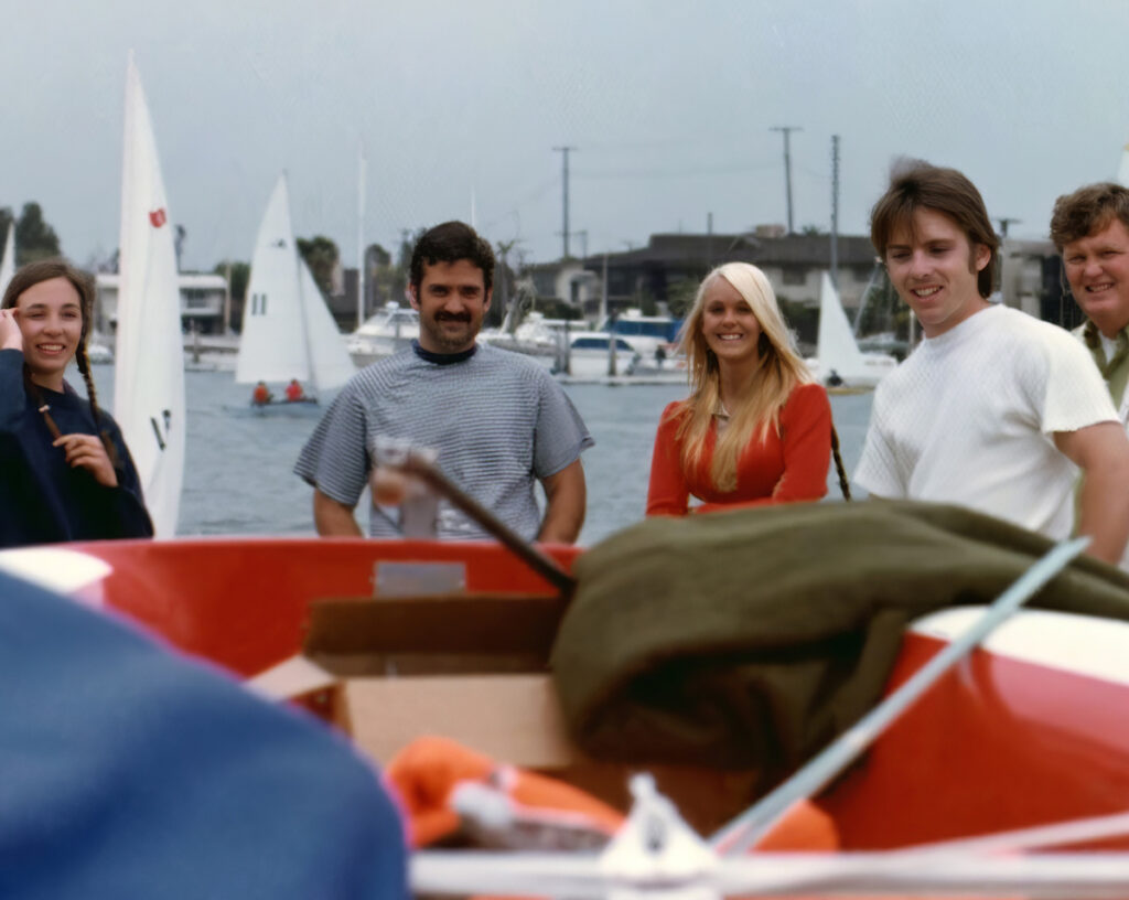 Roger was instrumental in establishing the sailing club at Long Beach City College.